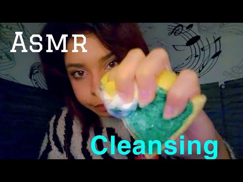 ASMR ◇ Cleansing your face 💫