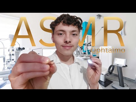 ASMR: Roleplay🧑‍⚕️Ophtalmologue tu as un truc dans l'œil🧑‍⚕️