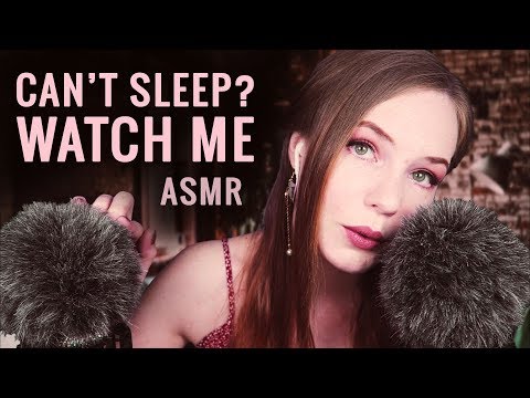 INTENSE Unintelligible/Inaudible Whisper ASMR w/ Brushing Fluffy Mic (Fall ASLEEP FAST)