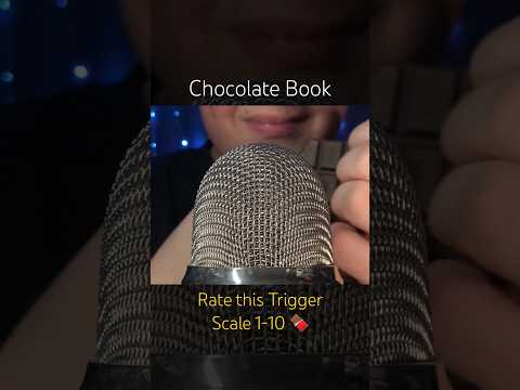 Chocolate Book 🍫 #asmr