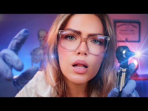 ASMR Unclogging your Ears | Deep Otoscope Inspection & Meticulous Ear Cleaning