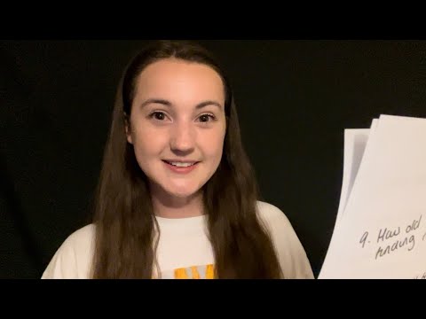 ASMR | Virtual Quiz 2022 - General Knowledge, Music, Disney & Sport (Interactive ASMR)