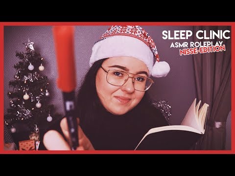 ASMR 🤶🏻 NISSARNAS SLEEP CLINIC ROLEPLAY 💤