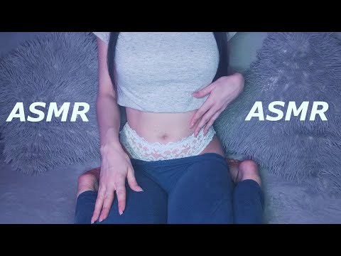 ASMR Body Triggers, Shirt and Bra Scratching / Fabric Sounds Relax