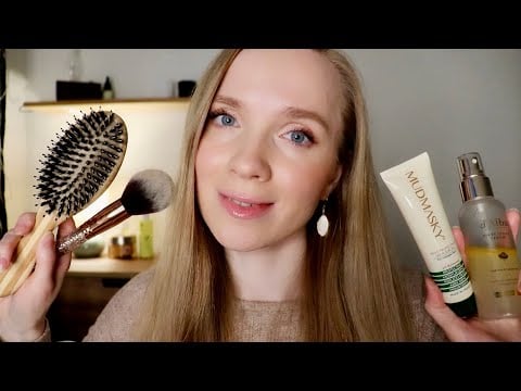 ASMR SUOMI Autan Sua Rentoutumaan💤 Kasvohoito & Hemmottelu 💛 ASMR Personal Attention