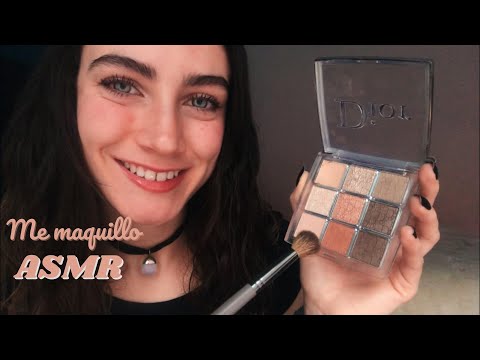 ASMR ME MAQUILLO💄(Super relajante😴) - Argentina 🇦🇷