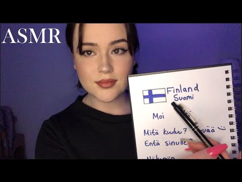 ASMR | Learn FINNISH with Xandra