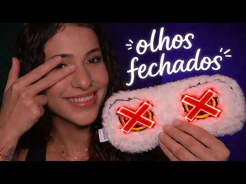 ASMR Para VER com os OLHOS FECHADOS 👁️✨ Experiência Sensorial 🌀