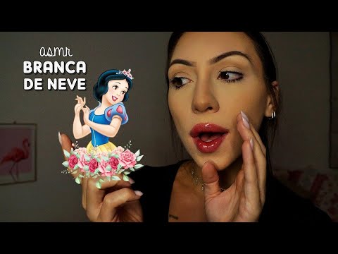 HISTÓRIA EM ASMR PARA DORMIR | BRANCA DE NEVE como você Nunca Ouviu!