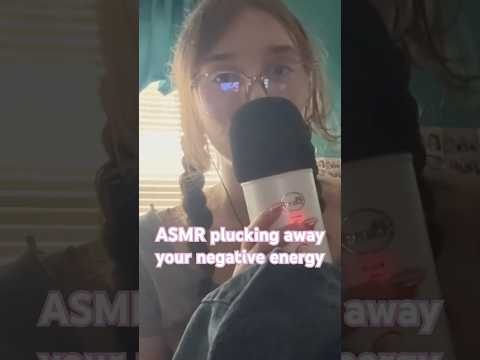 full 10 min video on my channel!!! ✨ #asmr #negativeenergy #mouthsounds
