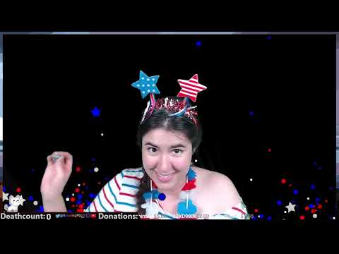 ASMR - 4th of July; Removing Gum from Mouth with Tape