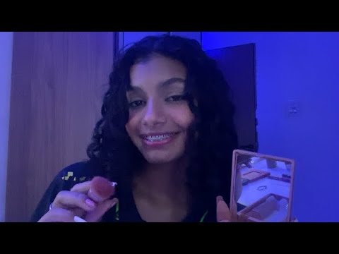 ASMR- TE MAQUIANDO DELICADAMENTE ENQUANTO VOCÊ DORME  🌙