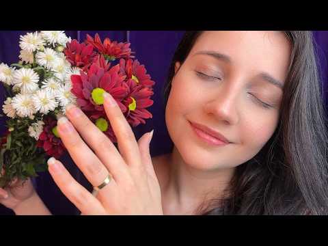 ASMR de PRIMAVERA para PAZ e TRANQUILIDADE ✿ Sussurros + Afirmações para Dormir e Relaxar