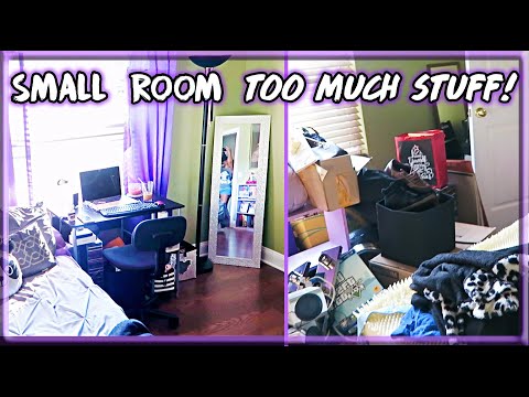 CLEANING MY NEW ROOM // SMALL ROOM MAKEOVER // ROOM TOUR