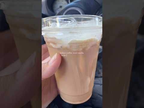 this was from this morning 😋☕️#icedcoffee #latte #coffeetime