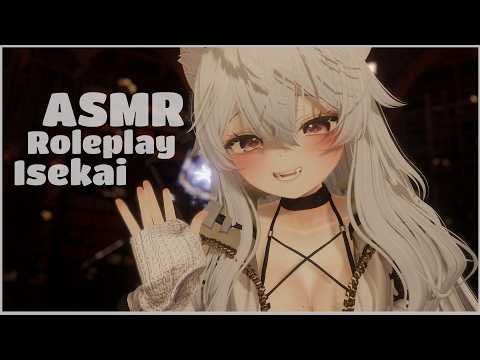 【ASMR RP Vrchat】Your first time in magic library! ♥ Isekai ♥ Roleplay ♥ Personal attention ♥