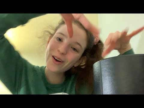 ASMR throwing away negative energy