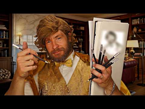 World's BEST Portrait Artist You | ASMR Roleplay