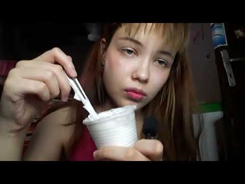 ASMR casero con crema de afeitar (muy relajante)