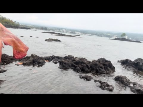 FAST & LOUD ASMR next to the ocean during a storm (I commit arson halfway int the video)