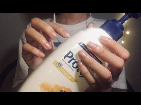 ASMR Very Fast & Aggressive Tapping on Random Plastic Bottle ( Give you tingles ) ASMR เสียงเคาะ