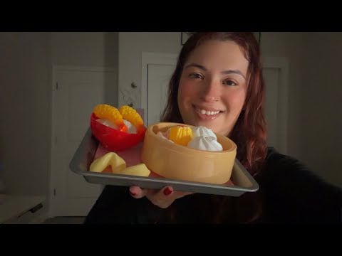ASMR| Dumpling Restaurant Waitress Roleplay- 🥟🍚🥠🍤🍱