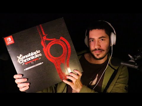ASMR Découverte du Collector de Xenoblade Chronicles Definitive edition