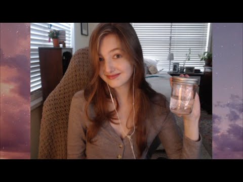 ASMR Mason Jar Sounds - Water & Tapping