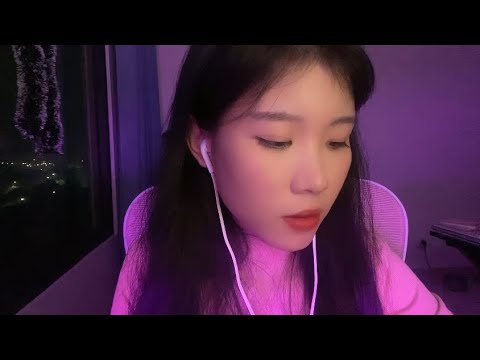 ASMR  massage mặt và đầu siêu dễ ngủ - Pii Ca Asmr