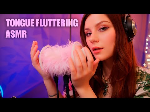ASMR Tongue Fluttering + Gentle Ear Massage & Breathing 💎 No Talking