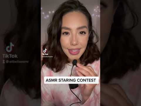 ✨ASMR STARING CONTEST