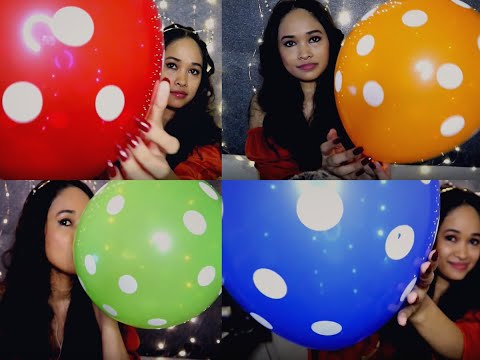 🎈🅰🆂🅼🆁: 𝐁𝐥𝐨𝐰 & 𝐏𝐎𝐏 ASSORTED COLORS POLKA DOT BALLOONS