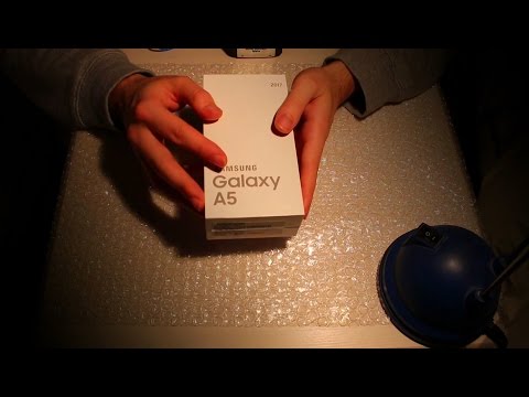 Mon nouveau smartphone, le Samsung Galaxy A5 2017 [ ASMR ]