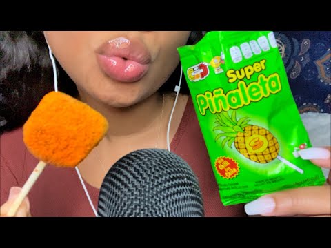 ASMR | Super Piñaleta w/ Chilli Candy 🍭 🍍