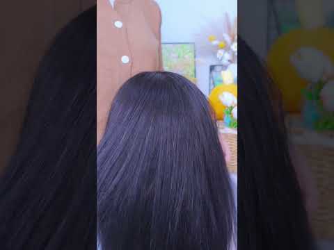 hair care asmr and hair play