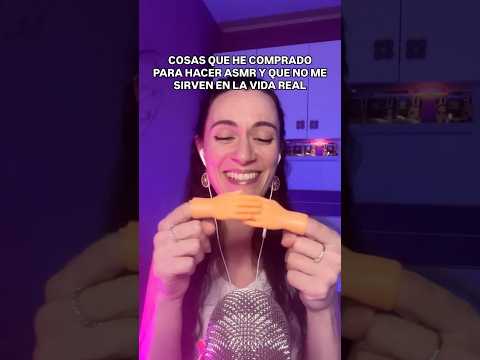 MIS OBJETOS DE ASMR QUE NO ME SIRVEN EN LA VIDA REAL  #asmr #shorts