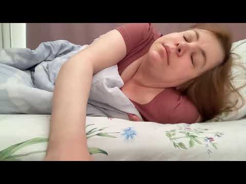 Asmr sleeping snoring girl