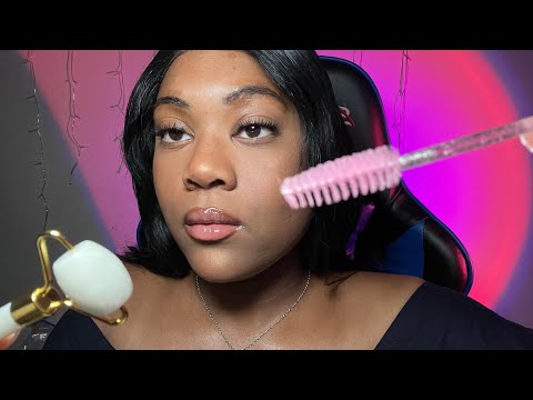 Asmr| Big Sis Do Your Lashes| Personal Attention, Plucking, And Spoolie Nibbling