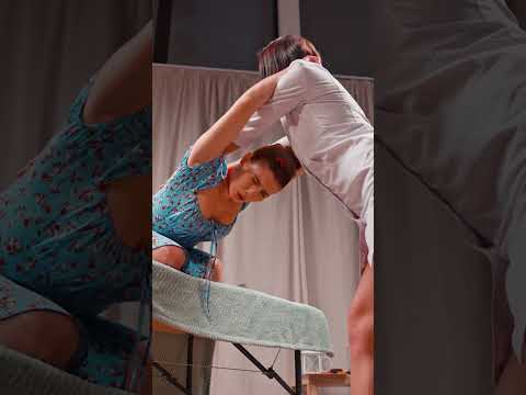 Deep Stretching And Chiropractic Adjustment For Full Body Relief #chiropractic