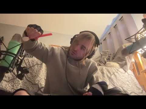 rough asmr practice (harsh frequencies/mouth sounds present)