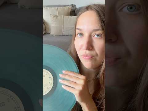ASMR Vinyl Record Collection 💿🎶 #asmr #triggers #tingly #relax #vinylrecords #recordcollection