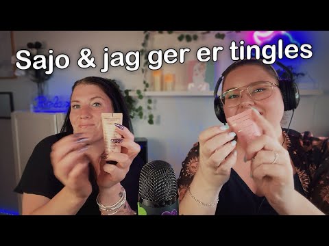 ASMR Jag och Sajo gör ASMR samtidigt ✨🤩