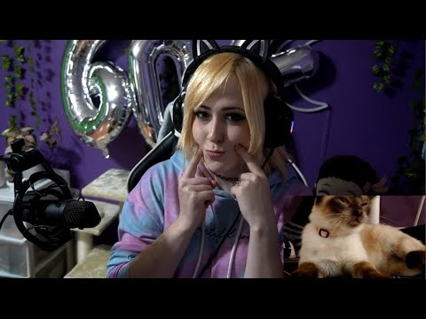 60k Livestream! Celebrate w/ me & Mercury! (Not ASMR)