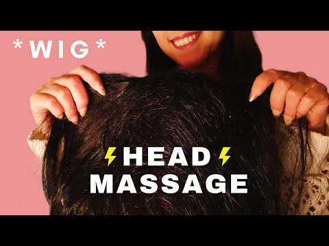 ASMR - FAST and AGGRESSIVE SCALP SCRATCHING MASSAGE | tingly WIG scratching with lot of Soft Spoken