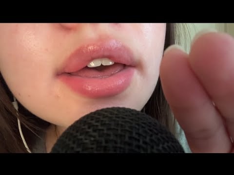 asmr ~ repeating “the nape of your neck” w/ breathy stutters & whispers (mic)