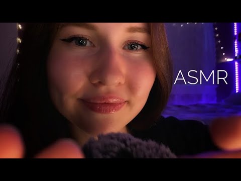 ASMR~Super Tingly Up-Close Trigger Words With Hand Movements For Guaranteed Sleep😴 (semi-inaudible)