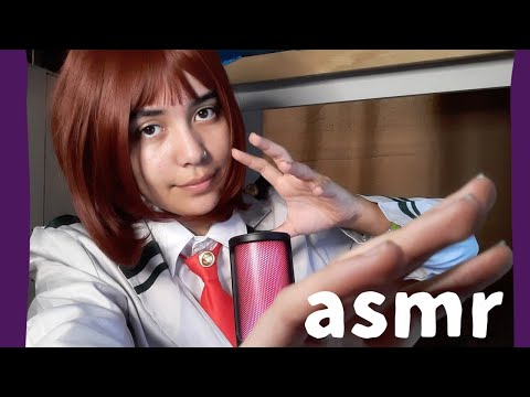 ASMR - uraraka te fazendo cafuné! 🌸🫧