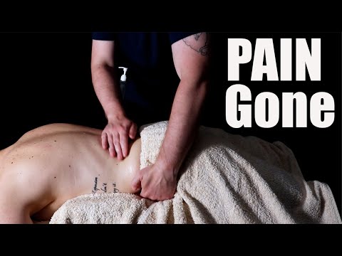 [ASMR] Mesmerizing Massage To Ease Lower Back Pain [No Talking][No Music]