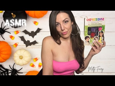 pov: MOMMY paints ur face for Halloween | ASMR personal attention for relaxation & sleep