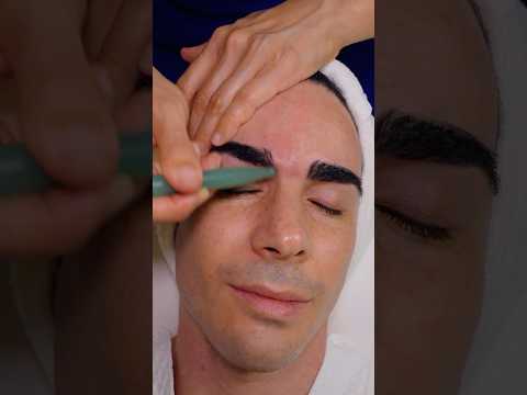 ASMR: Relaxing Face Exercise Massage with Guasha Tools #shorts